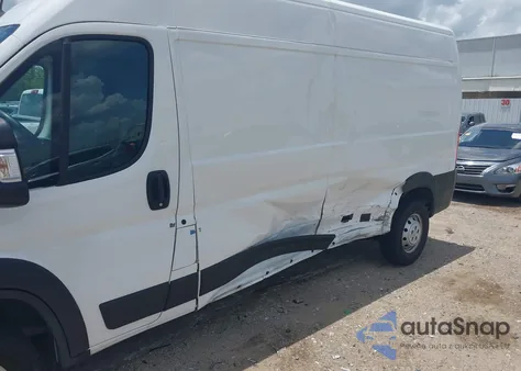 2023 Ram Promaster 2500 High Roof 159 Wb из США, поврежденный, VIN 3C6LRVDGXPE586187